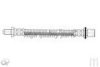 ASHUKI 1110-2602 Brake Hose